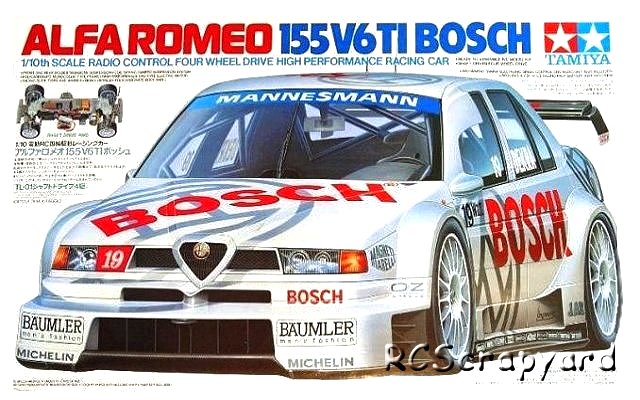 Tamiya Alfa Romeo 155 V6 TI BOSCH - #58195 TL01