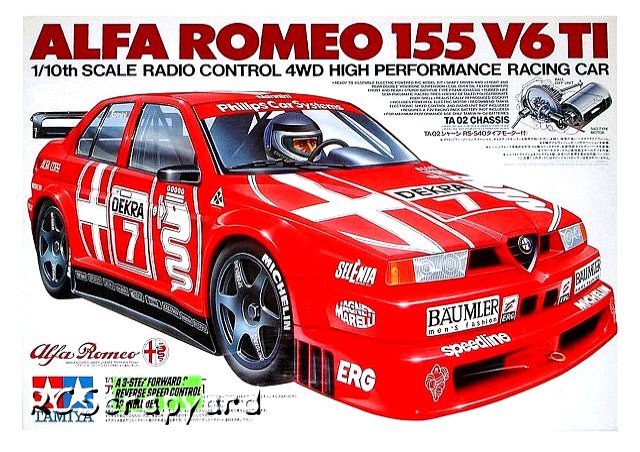 Tamiya Alfa Romeo 155 V6 TI - #58128 TA02