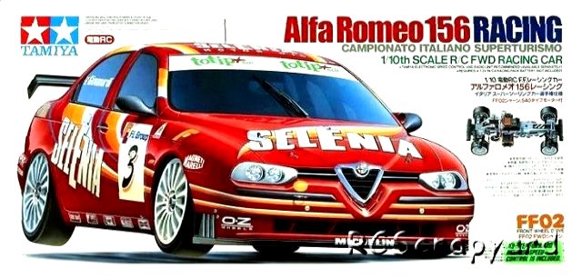 Tamiya Alfa Romeo 156 Racing - #58245 FF02