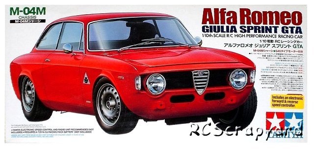 Tamiya Alfa Romeo Giulia Sprint GTA - #58307 M-04M