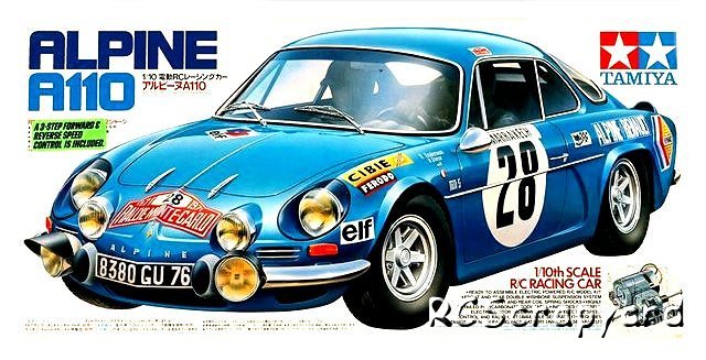 Tamiya Alpine A110 - #58168 M-02