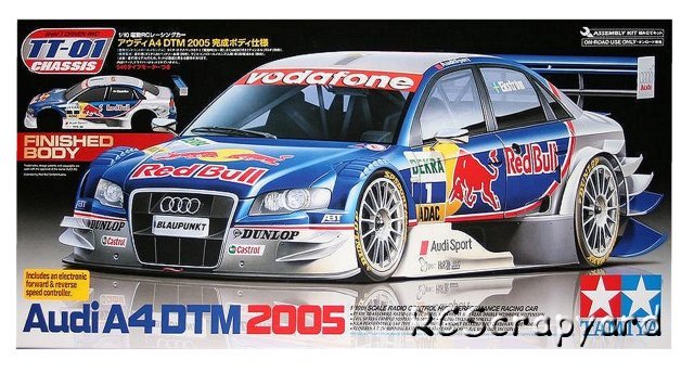 Tamiya Audi A4 DTM 2005 - #58355 TT-01