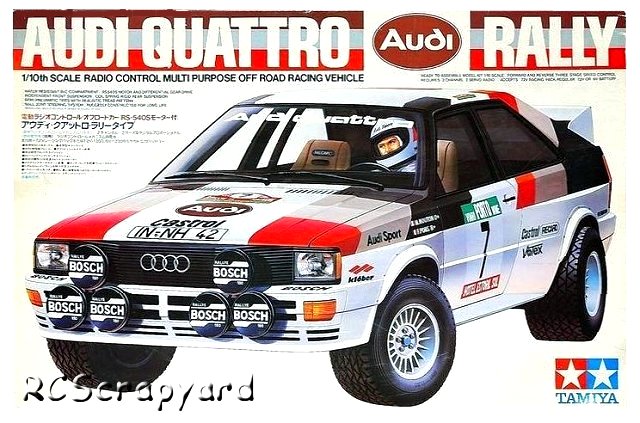 tamiya audi quattro rally