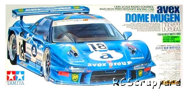 Tamiya Avex Dome Mugen NSX - #58207 TA-03R