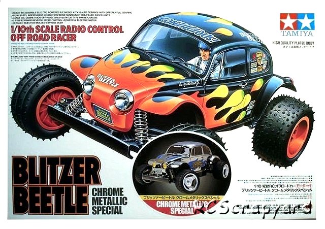 Tamiya Blitzer Beetle Chrome Metallic Special - #58252