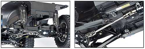 Tamiya Mitsubishi Pajero Black Sp #58627 CC-01