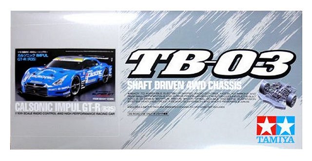 Tamiya Calsonic Impul GT-R R35 - #58434 TB-03