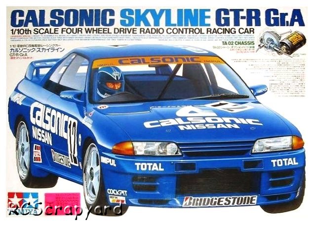 Tamiya Calsonic Skyline GT-R Gr.A - #58135 TA02