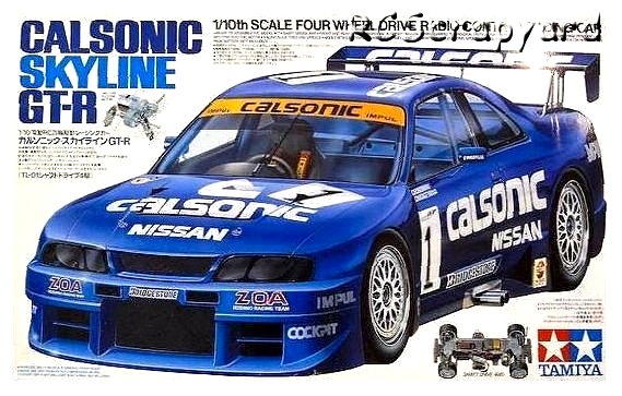 Tamiya Calsonic Skyline GT-R - #58191 TL01