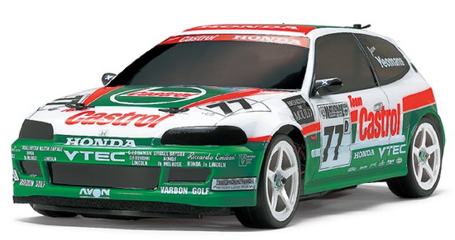 Tamiya Castrol Honda Civic