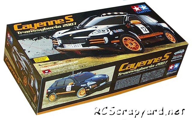 Tamiya Cayenne S Transsyberia 2007 - #58406 DF01