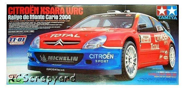 Tamiya Citroen Xsara WRC Rally De Monte Carlo 2004 - #58332 TT-01