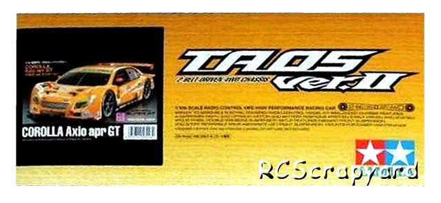 Tamiya Corolla Axio apr GT - #58448 TA05 Ver II