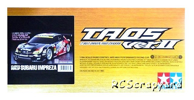 Tamiya Cusco Dunlop Subaru Impreza - #58435 TA05 Ver II