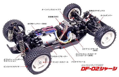 Tamiya DF-02 Chassis