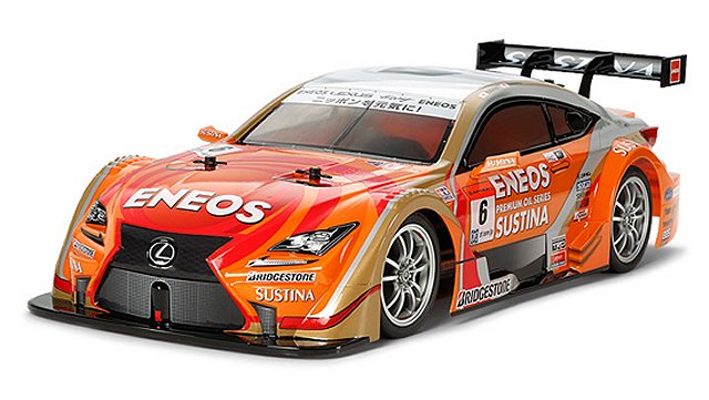 Tamiya Eneos Sustina RC-F - #58597 - TT-02 1:10 Electric Model Touring Car