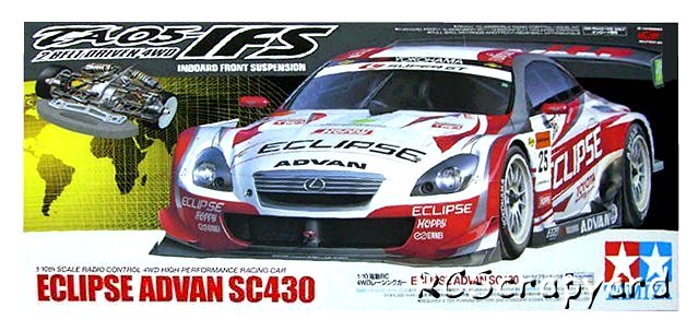 Tamiya Eclipse Advan SC430 - #58394 TA05-IFS