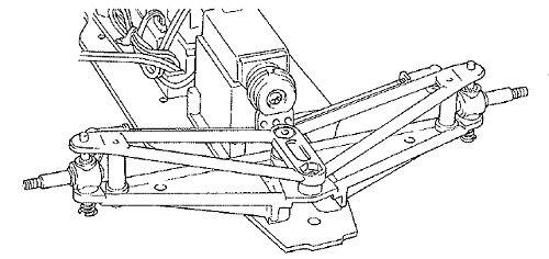 Tamiya F103LM Chassis Front