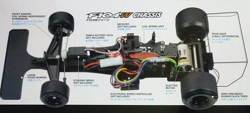 Tamiya F104W Chassis