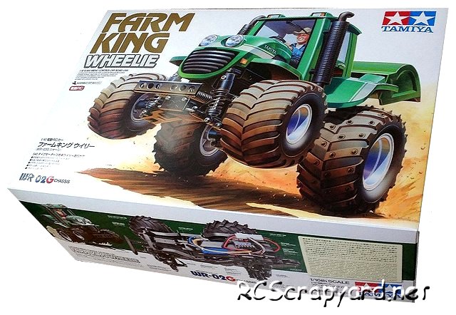 Tamiya Farm King - Wheelie #58556 - 1:10 Elettrico Farming Tractor