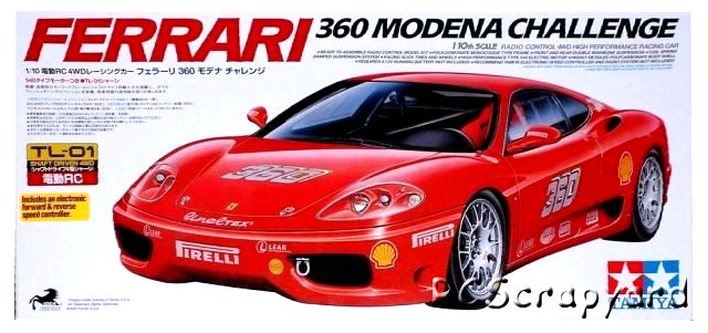 Tamiya Ferrari 360 Modena Challenge - #58289 TL01