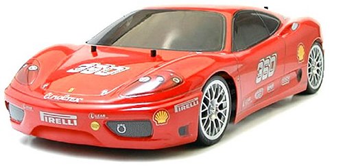 Tamiya Ferrari 360 Modena Challenge #58289 TL01 bodyshell