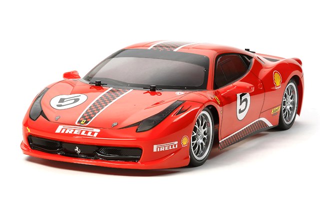 Tamiya Ferrari 458 Challenge - #58560 - TT-02 1:10 Electric Model Touring Car