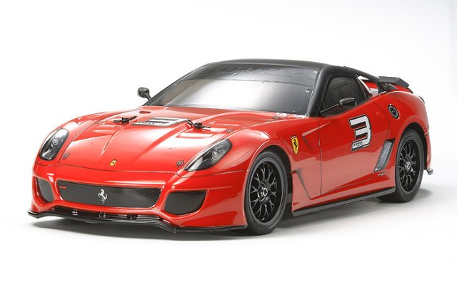 Tamiya Ferrari 599XX - #58510 TT-01E  - 1:10 Electric RC Touring Car