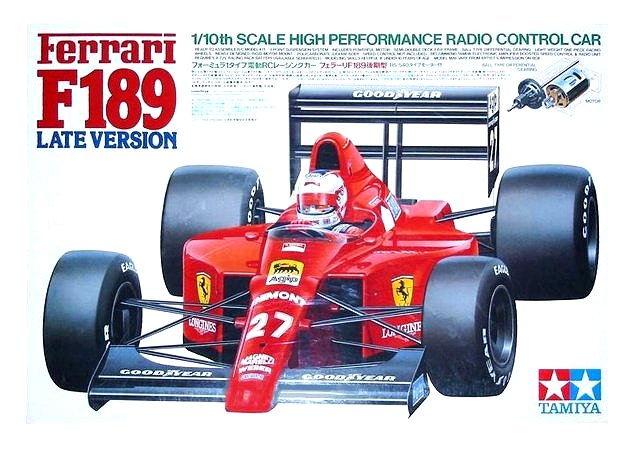 Tamiya Ferrari F189 Late Version - #58084 F101
