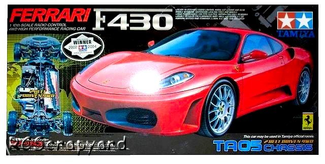 Tamiya Ferrari F430 - #58345 TA-05