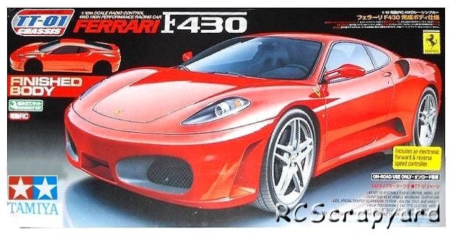 Tamiya Ferrari F430 - #58343 TT-01