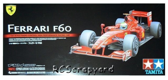 Tamiya Ferrari-F60 - #58447 F104