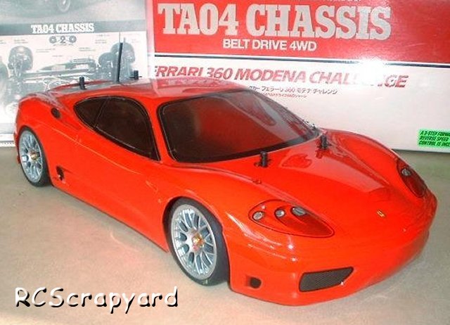 Tamiya Ferrari 360 Modena Challenge - #58266 TA04