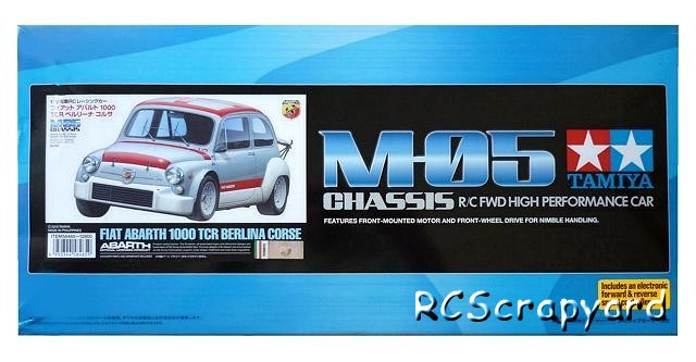 Tamiya Fiat Abarth 1000 TCR Berlina Corse. BOX - M0-5 #58465