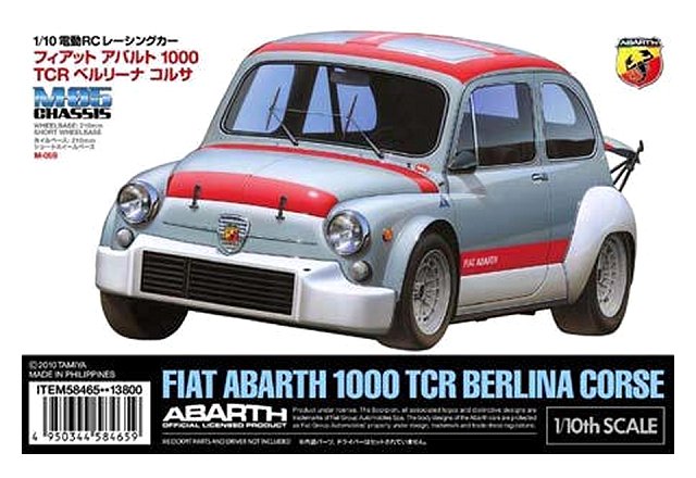 Tamiya Fiat Abarth 1000 TCR Berlina Corse - M05 #58465