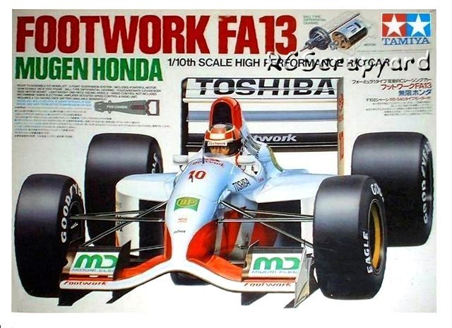 Tamiya Footwork-FA13-Mugen - #58114 F102