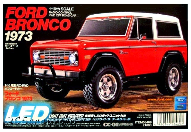 Tamiya Ford Bronco 1973 - #58469 CC01