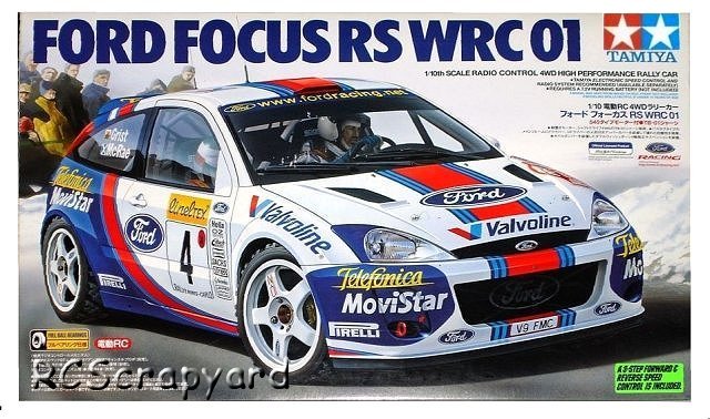 Tamiya Ford Focus RS WRC 01 - #58281 TB-01