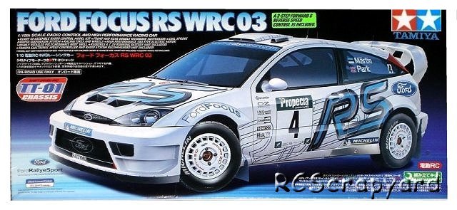 Tamiya Ford Focus RS WRC 03 - #58308 TT-01