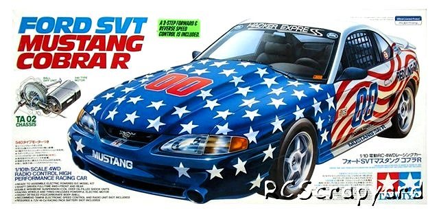 Tamiya Ford SVT Mustang Cobra R - #58169 TA02