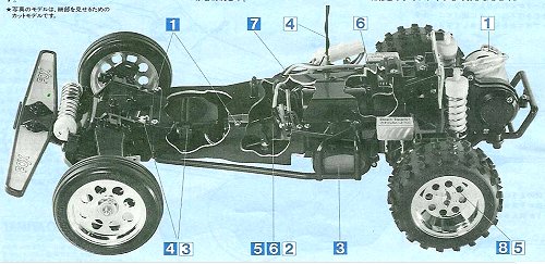 Tamiya The Fox Chassis