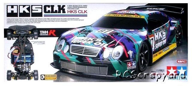 Tamiya HKS CLK - #58291 TA-04R