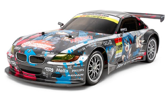 Tamiya Hatsune Miku Studie GLAD BMW Z4