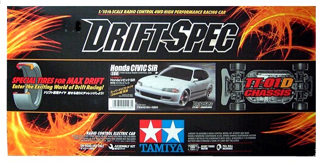 Tamiya Honda Civic SiR EG6 - #92193 TT01-D