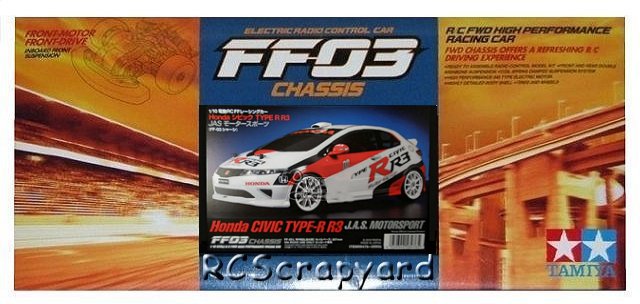 Tamiya Honda Civic Type-R R3 JAS Motorsport - #58476 FF03