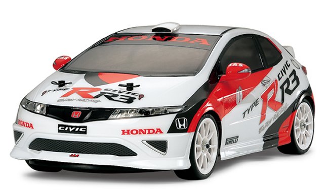 Tamiya Honda Civic Type-R R3 JAS Motorsport