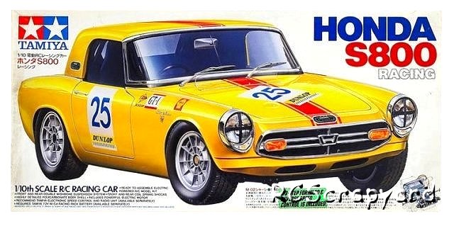 Tamiya Honda S800 Racing - #58175 M-02