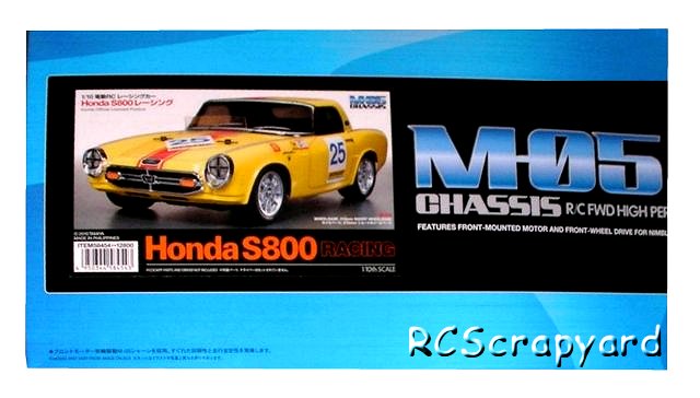 Tamiya Honda S800 Racing - #58454 M0-5