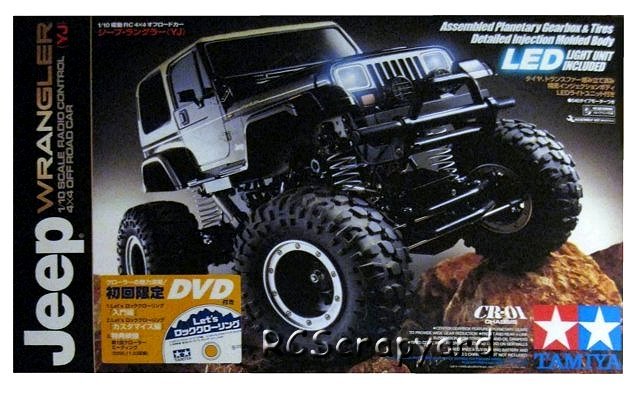 Tamiya Jeep Wrangler Rock Crawler - #58429 CR01