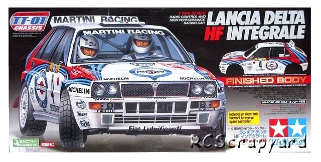 Tamiya Lancia Delta HF Integrale - #58342 TT-01